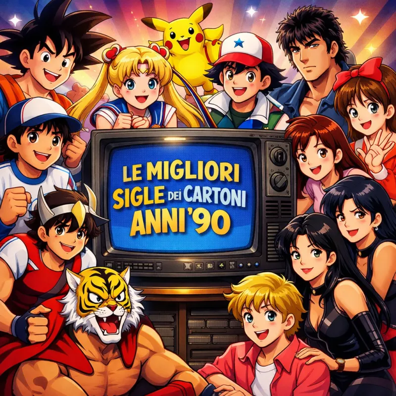 Canticchiando nel Tempo: le sigle TV degli anni '90 che non usciranno mai dalla tua testa